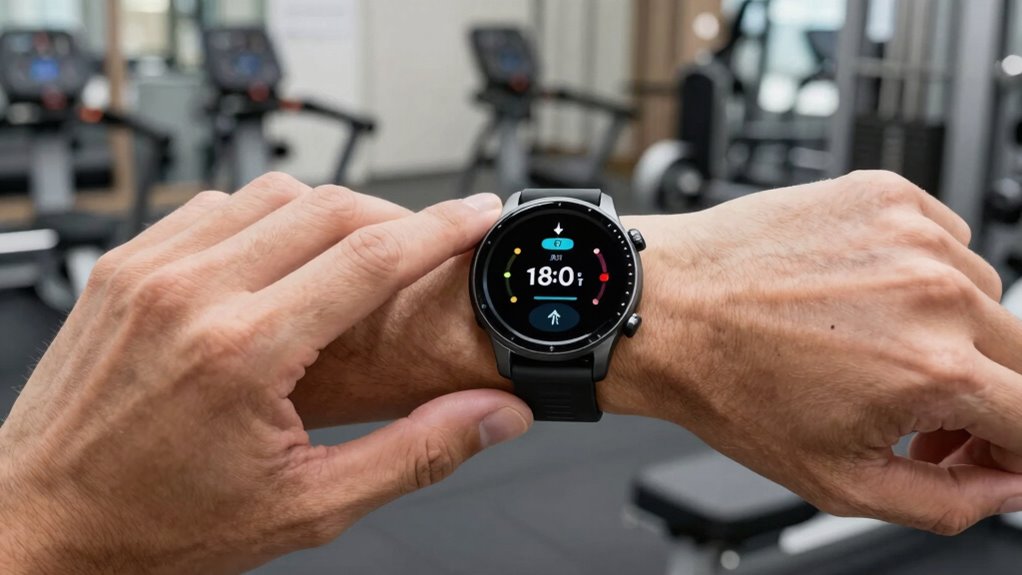 customize goals start workouts view live metrics